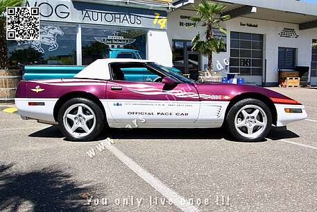 Corvette C4 OFFICIAL PACE CAR - 1 von 527 Stck -Clean CarFax