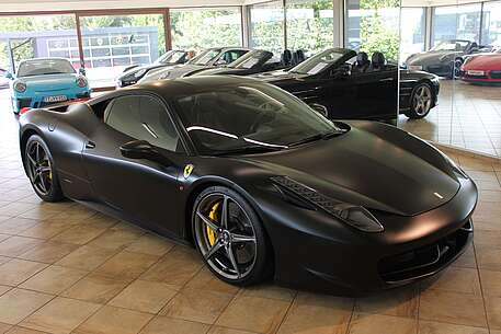 Ferrari 458 458 Italia *nero opaco+MwSt. awb+10x Ferrari-KD*