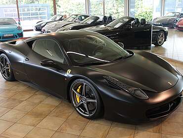 Ferrari 458 458 Italia *nero opaco+MwSt. awb+10x Ferrari-KD*