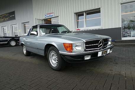 Mercedes-Benz 380 380 SL (R107), Teilnehmer Silvretta Classic 2024