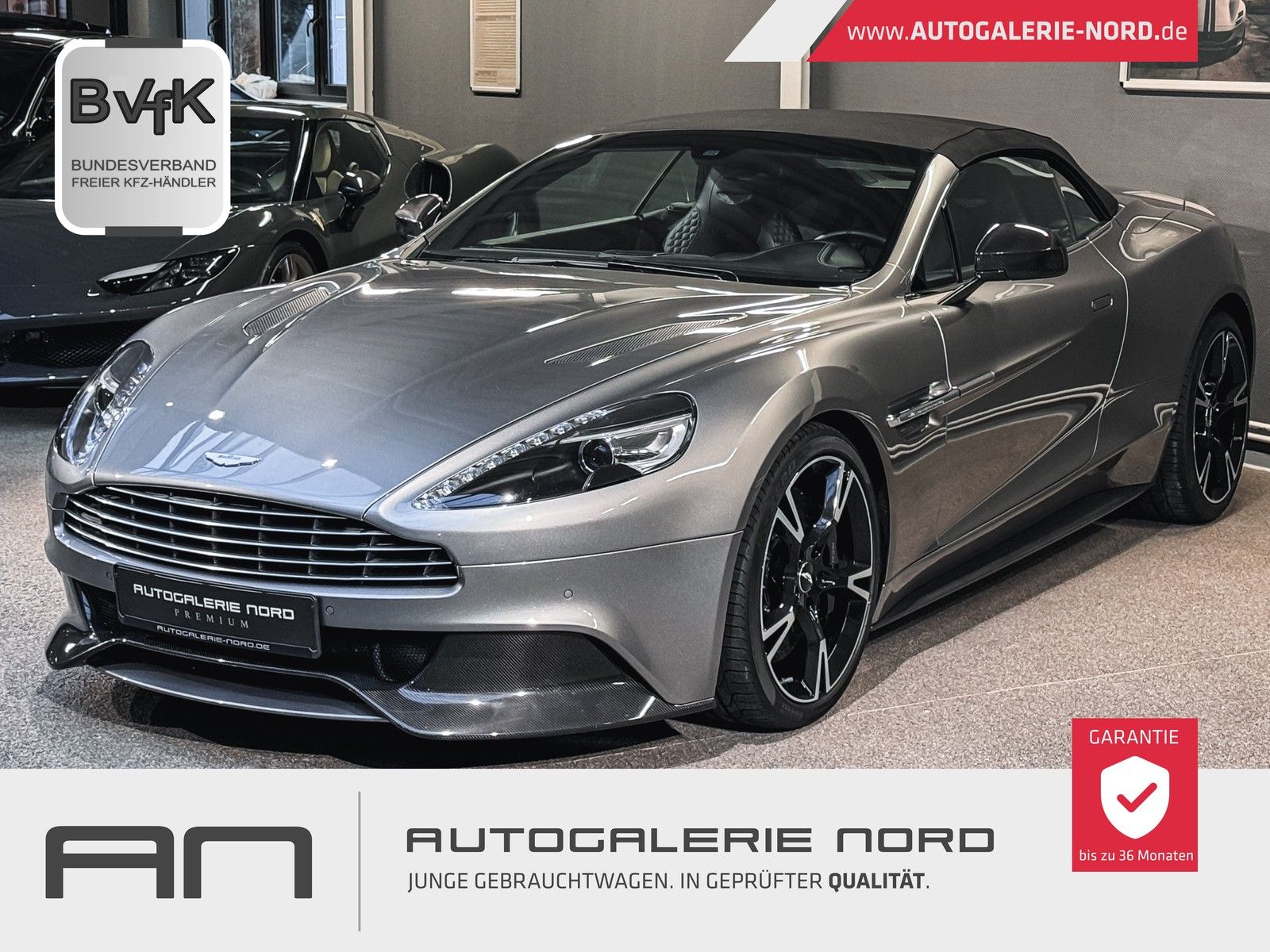 Aston Martin Vanquish Vanquish V12 Volante+ AM-Garantie 2025