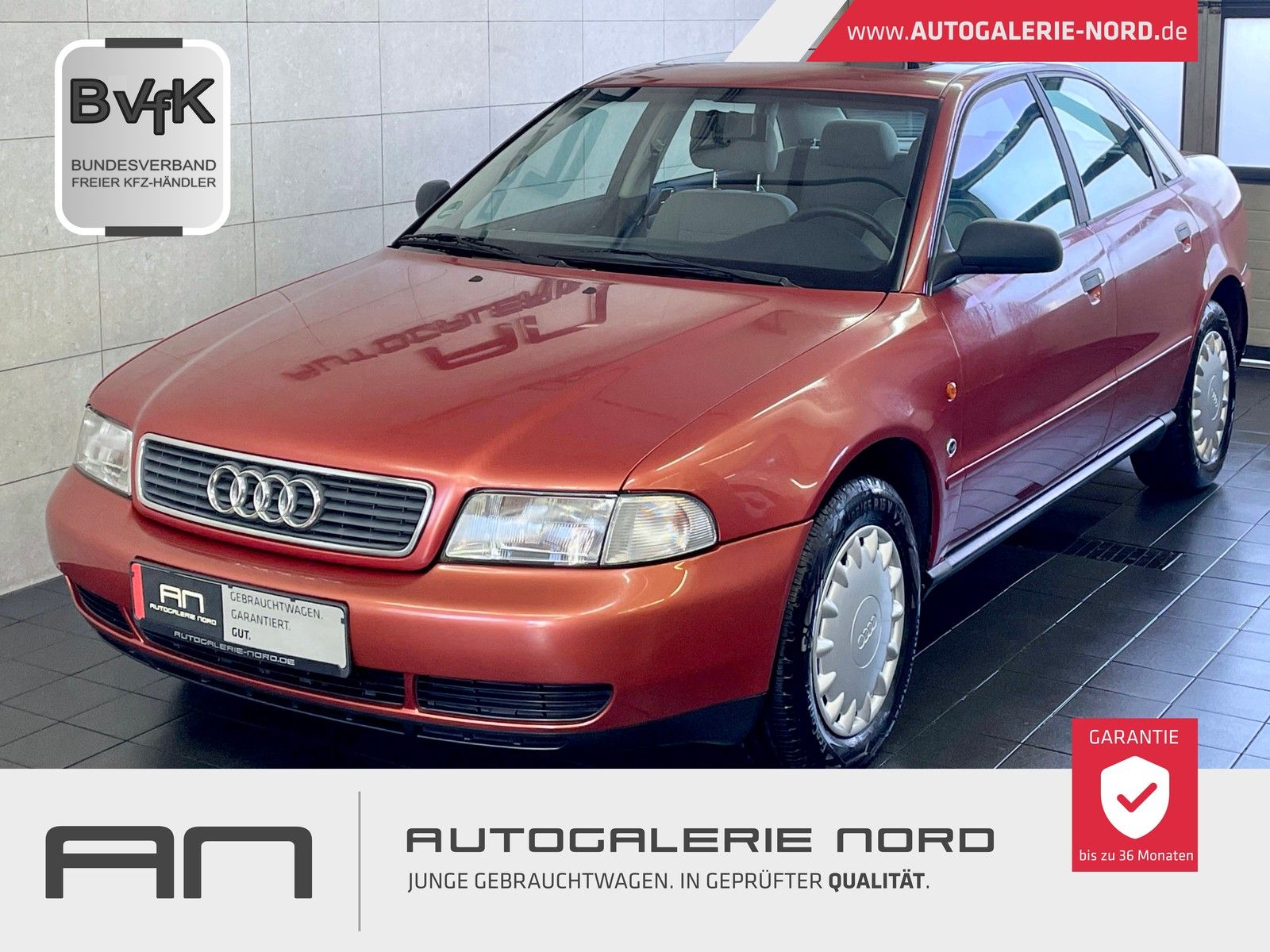 Audi A4 A4 1.6 1. Hand+Rentner+Liebhaberfahrzeug