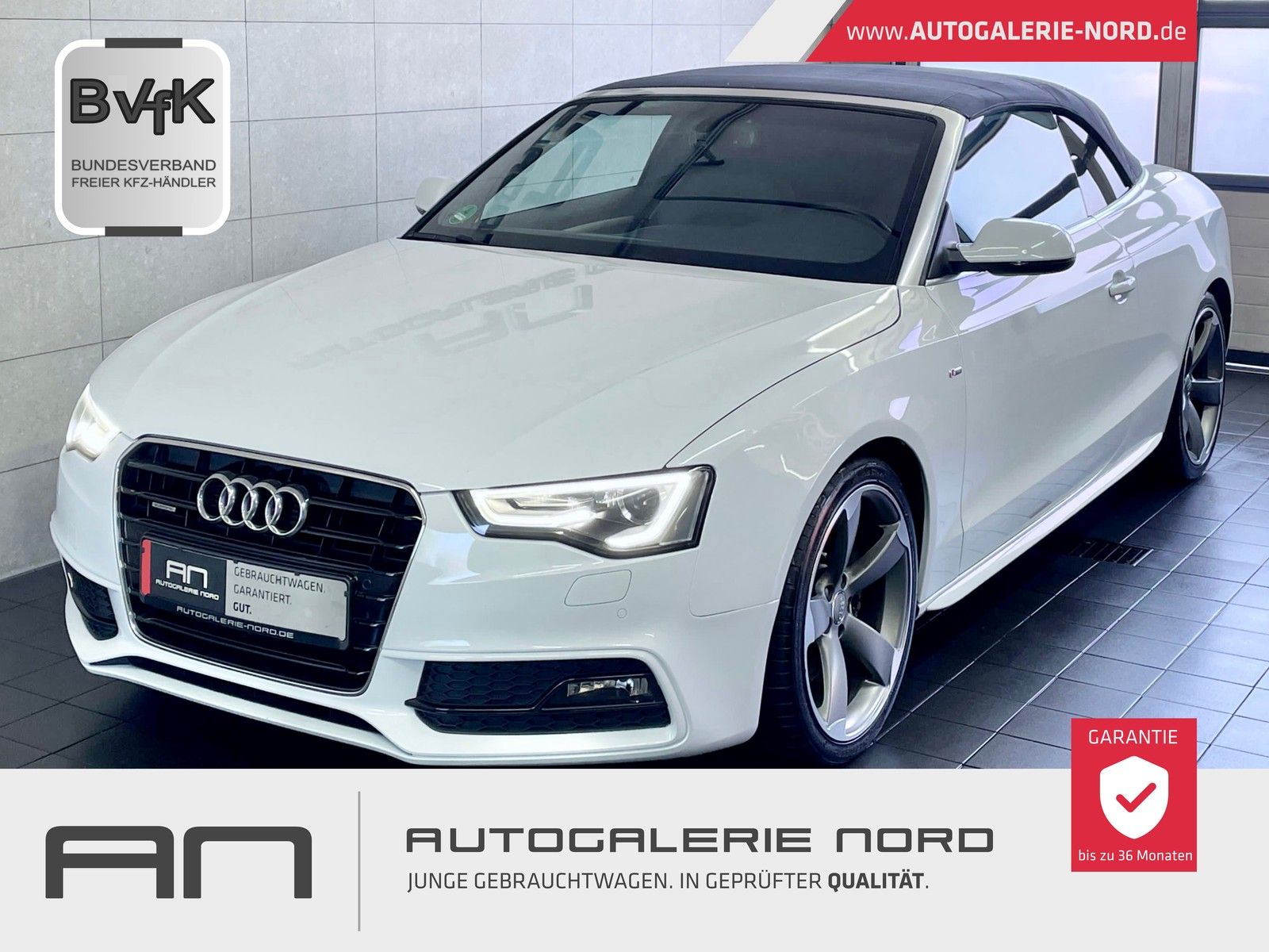 Audi A5 A5 Cabriolet quattro S Line Sportpaket Plus