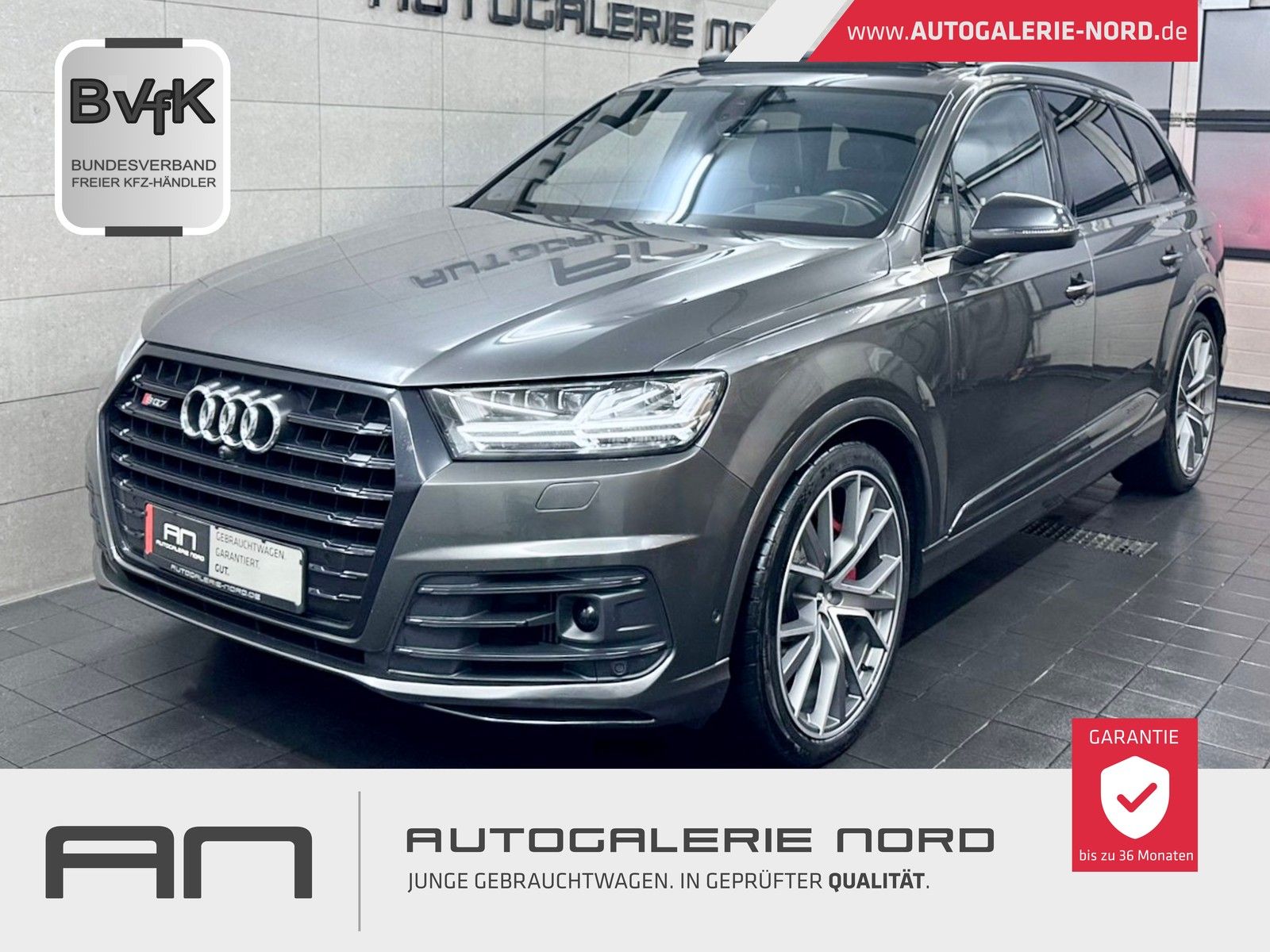 Audi SQ7 SQ7 quattro S Line Black Edi Pano+Soft+Luft+Stan