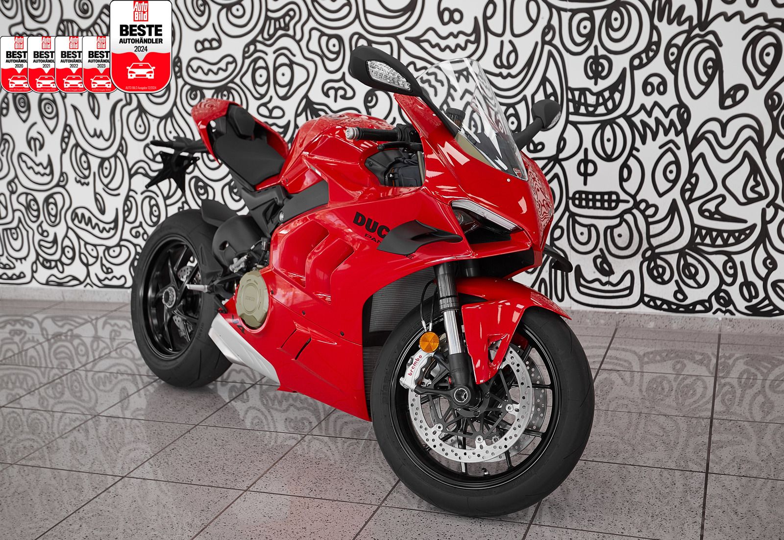 Ducati Panigale V4 DEUTSCH*1.HAND*GARANTIE*NUR 850KM*