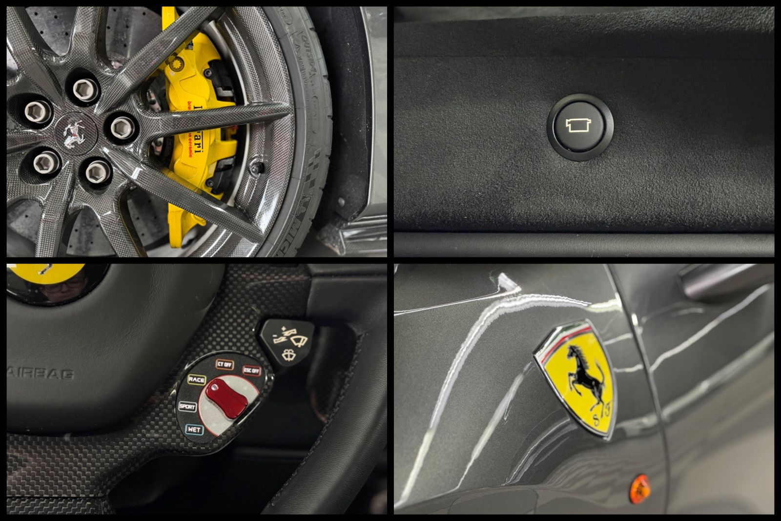 Ferrari 488 Pista 488 Pista Dt. Auto*1.Hand*u-frei*Carbon Felgen