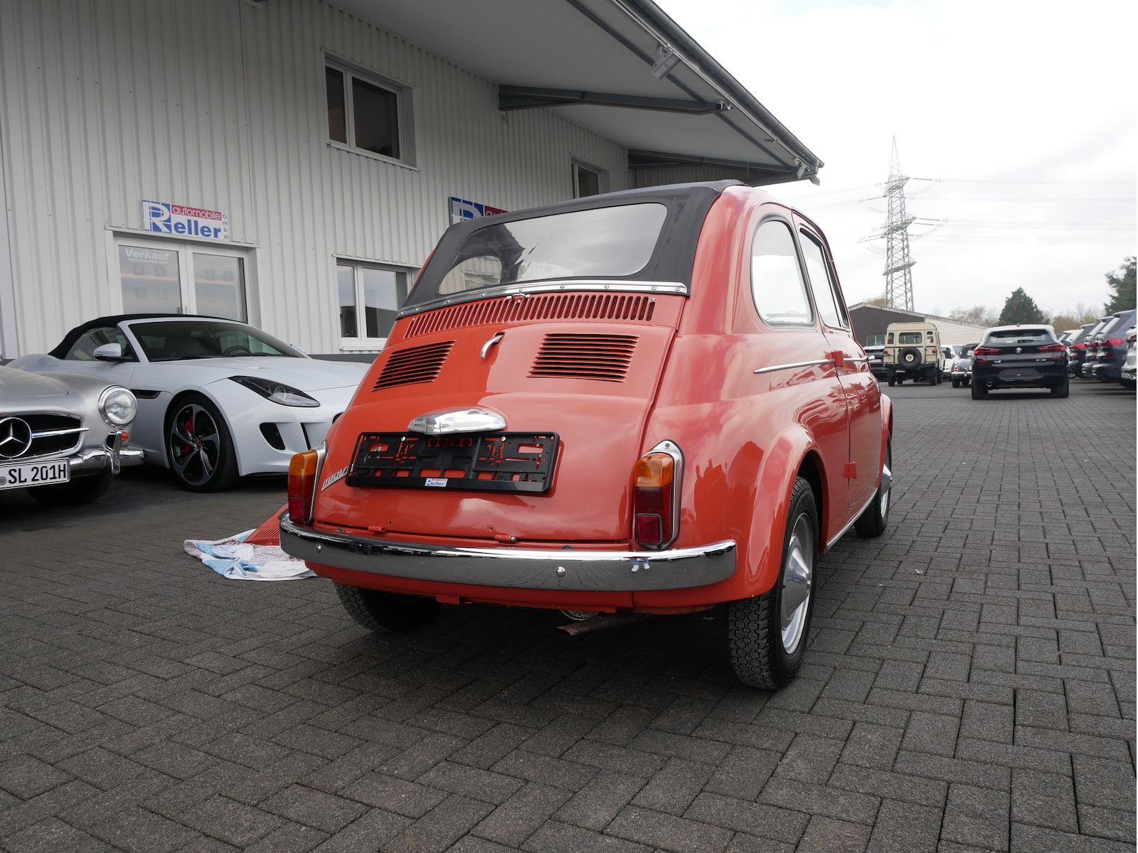 Fiat 500 500 D Revolvertüren, 2.Hand, Originalzustand