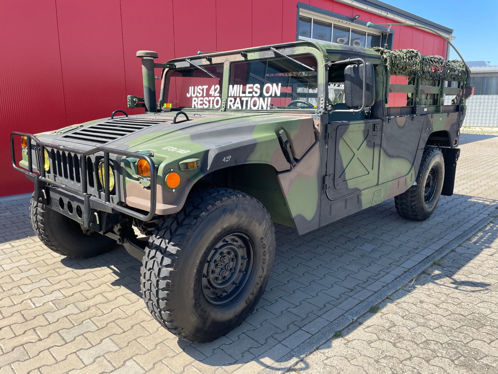 Hummer H1 Humvee M 988, Komplettrestauration, H-Gutachten