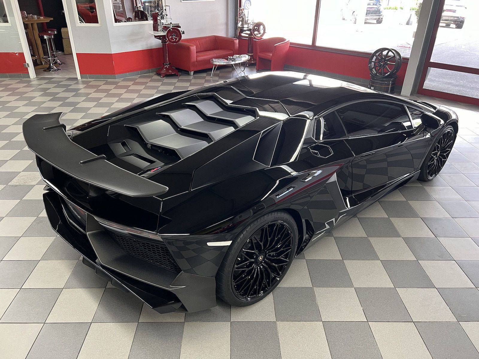 Lamborghini Aventador Aventador SV LP750-4 DtAuto*u-frei*Lift*AllBlack