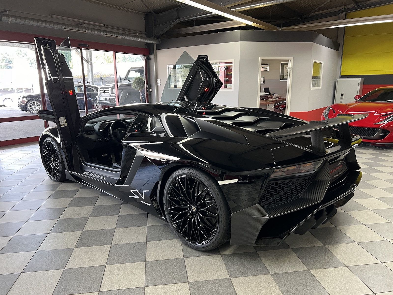 Lamborghini Aventador Aventador SV LP750-4 DtAuto*u-frei*Lift*AllBlack