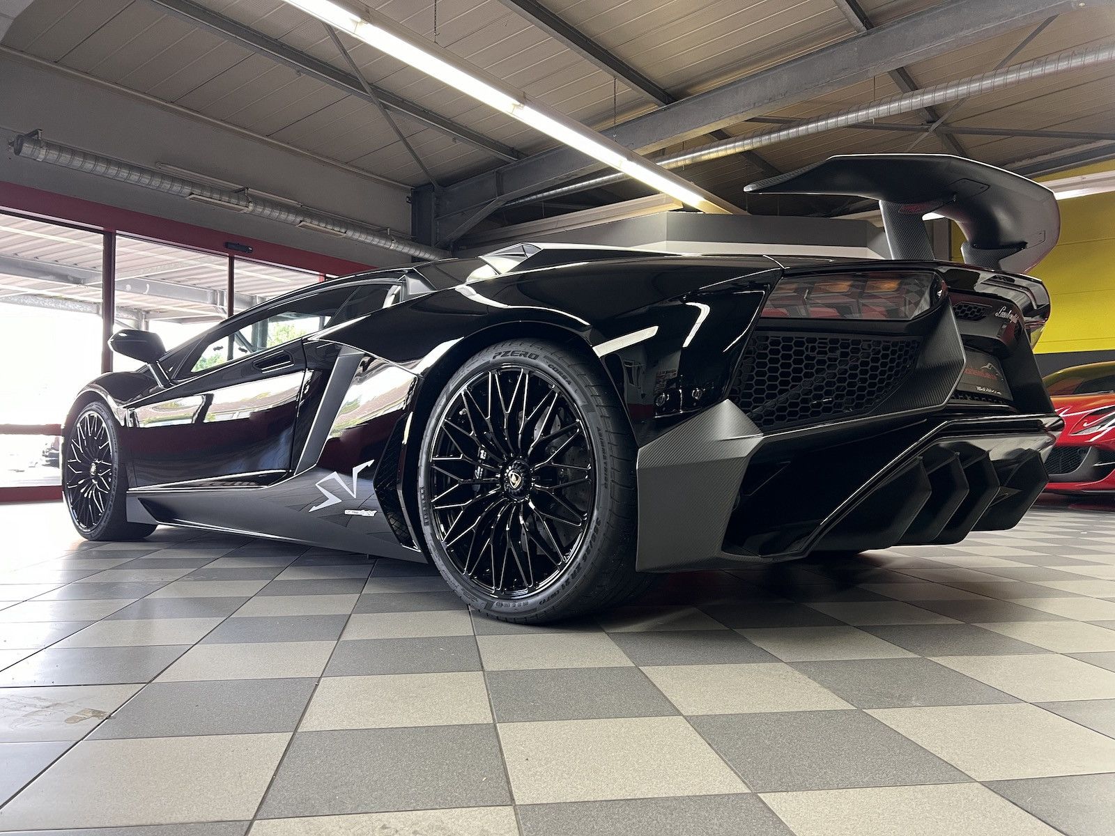 Lamborghini Aventador Aventador SV LP750-4 DtAuto*u-frei*Lift*AllBlack