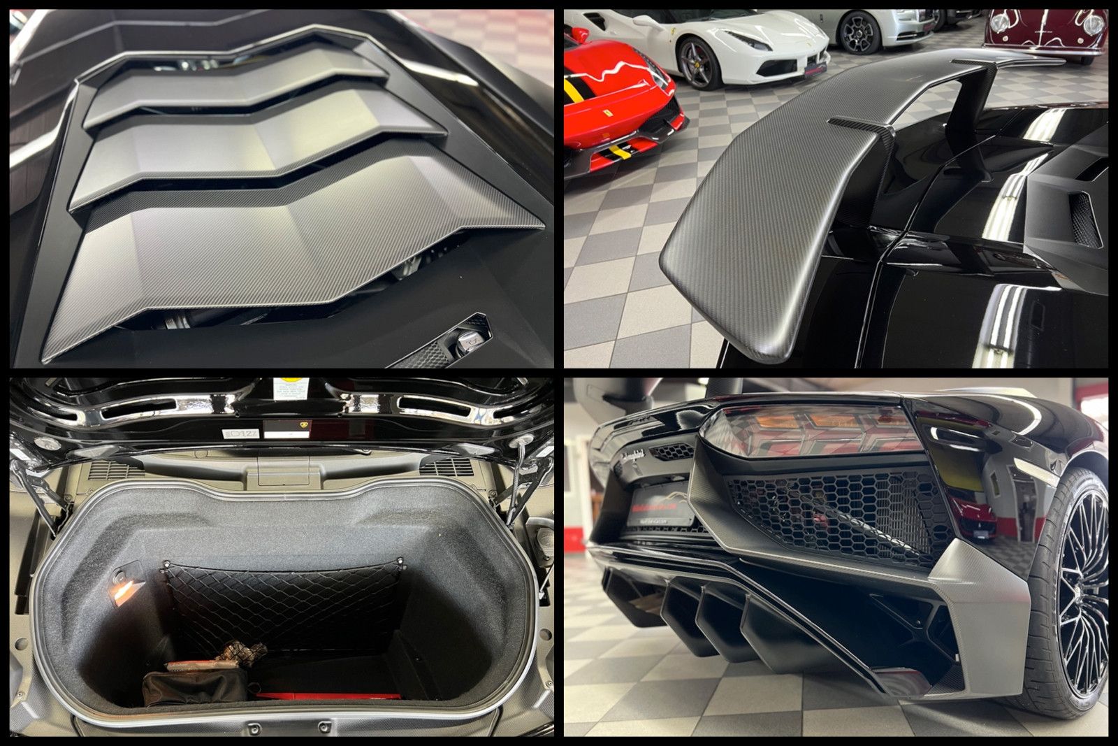 Lamborghini Aventador Aventador SV LP750-4 DtAuto*u-frei*Lift*AllBlack