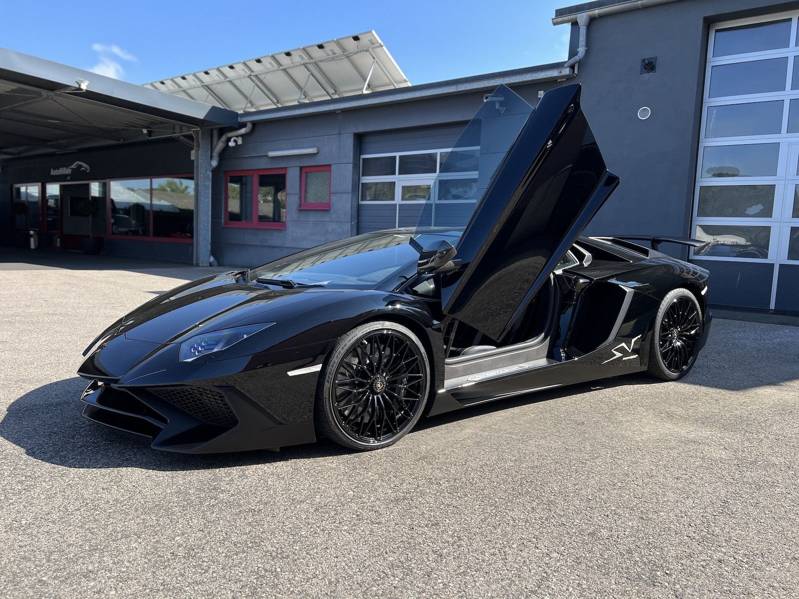 Lamborghini Aventador Aventador SV LP750-4 DtAuto*u-frei*Lift*AllBlack