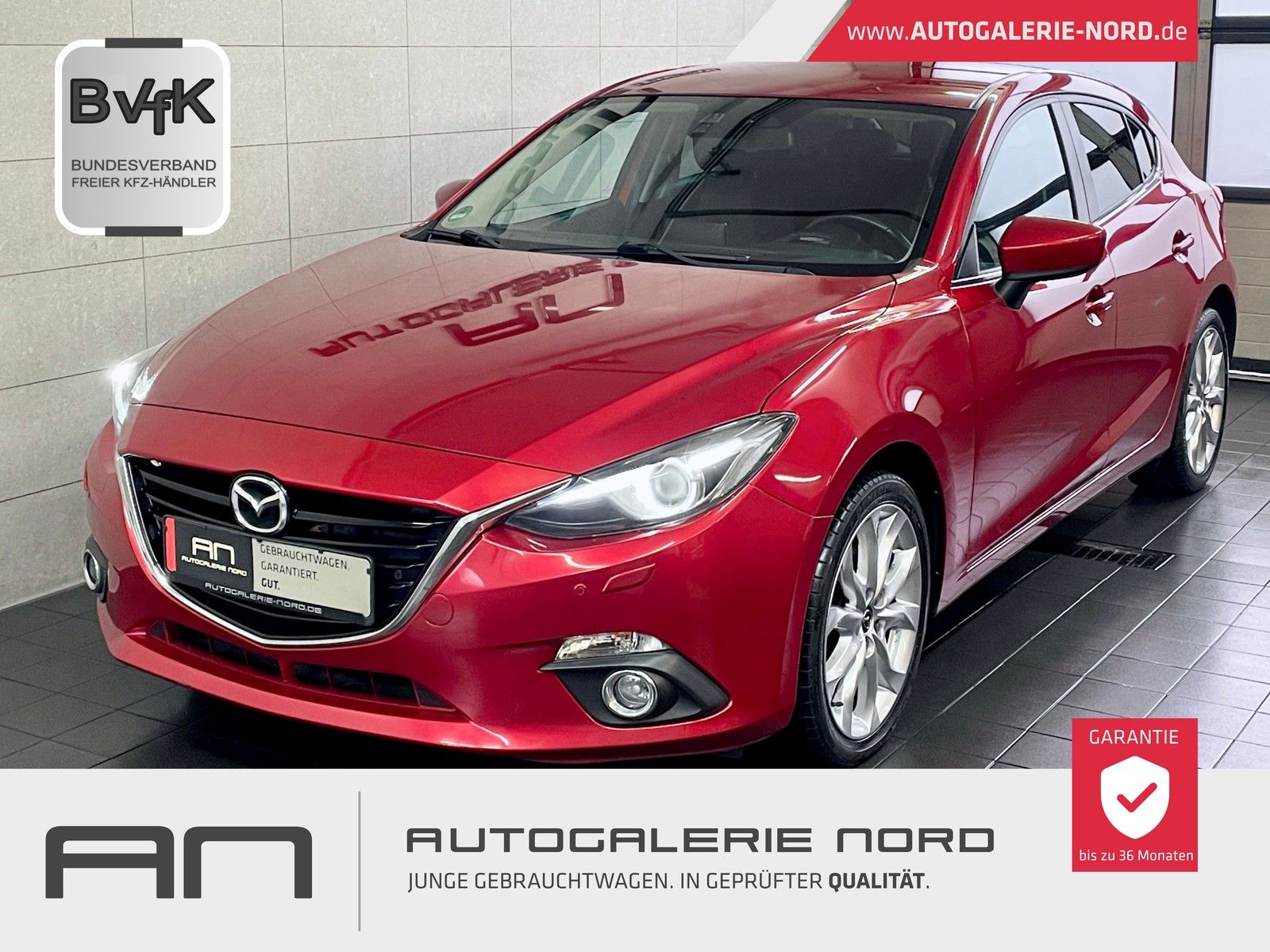 Mazda 3 3 Sports-Line 1.Hand+Navi+Xenon+Head-Up+Bose