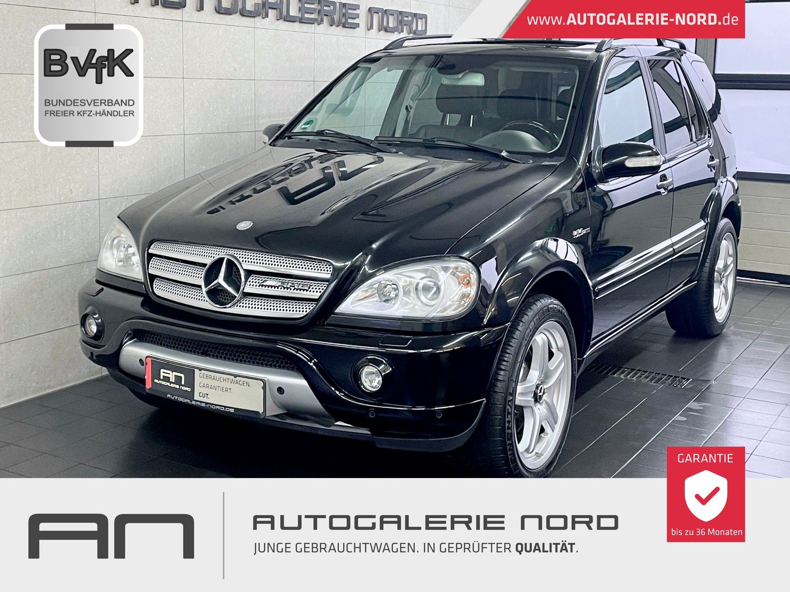 Mercedes-Benz ML 55 AMG ML 55 AMG Navi+Leder+Xenon+e.SHD+Bose+AHK