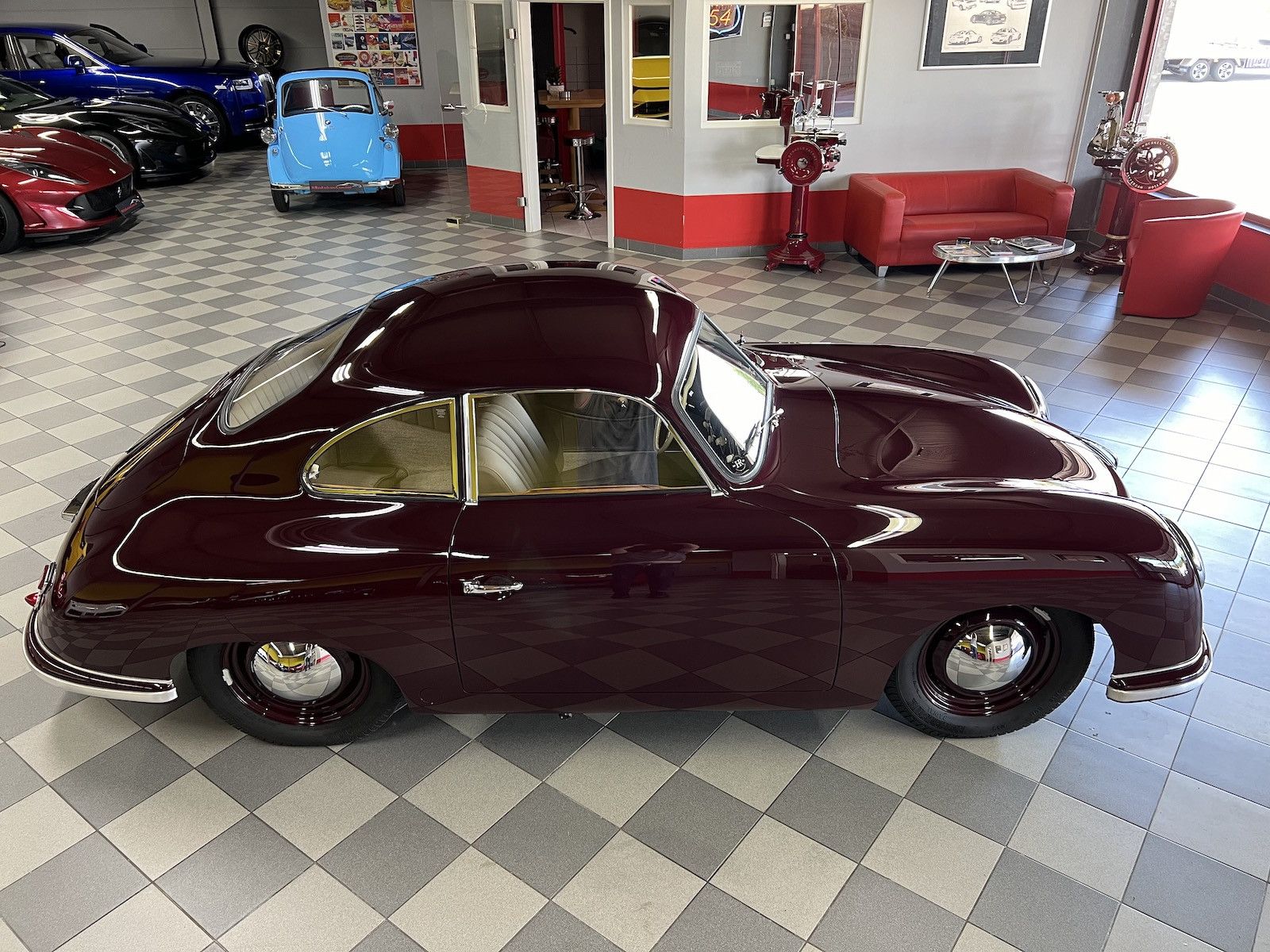 Porsche 356 356 Splitwindow Hackenberg Restauration/Dt.Auto