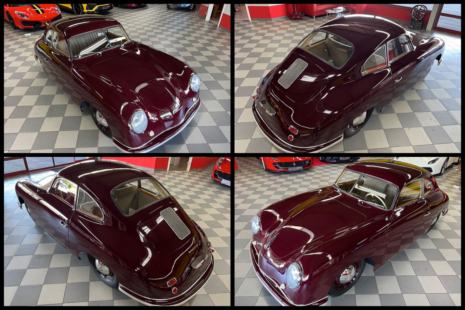 Porsche 356 356 Splitwindow Hackenberg Restauration/Dt.Auto